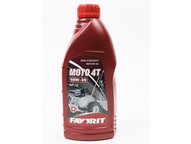 FAVORIT 4-TAKT SAE 10W-30 API SL MOTO 1л