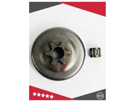 Барабан сцепления для бензопилы P350/351(цельной с подшипником)